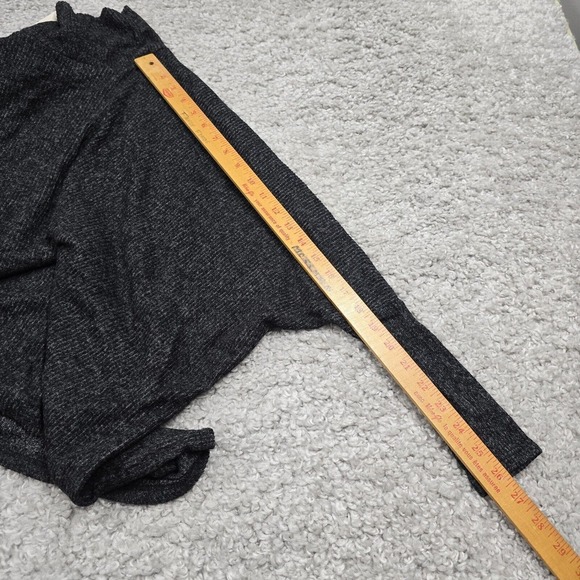 Amadi Gray Poncho‎ Top Small Cowl Neck Oversized Dolman Sleeve Soft Cozy Boho - Picture 12 of 13